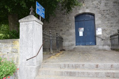 Rampes d'escalier, Eglise de Wavreille