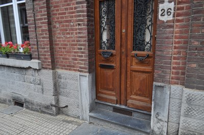 Décrottoir - Rue de la Sauvenière, Rochefort