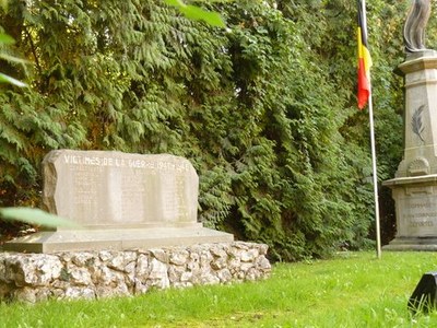 Monument aux morts de la 2° Guerre Mondiale à Jemelle