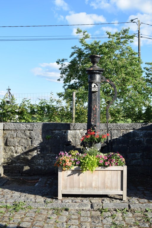 Pompe de "Chez le Maïeur" - rue des Tègnîres, Mont-Gauthier