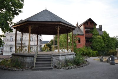 Kiosque du Square Crépin à Rochefort