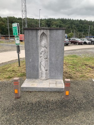 Statue de sainte Barbe