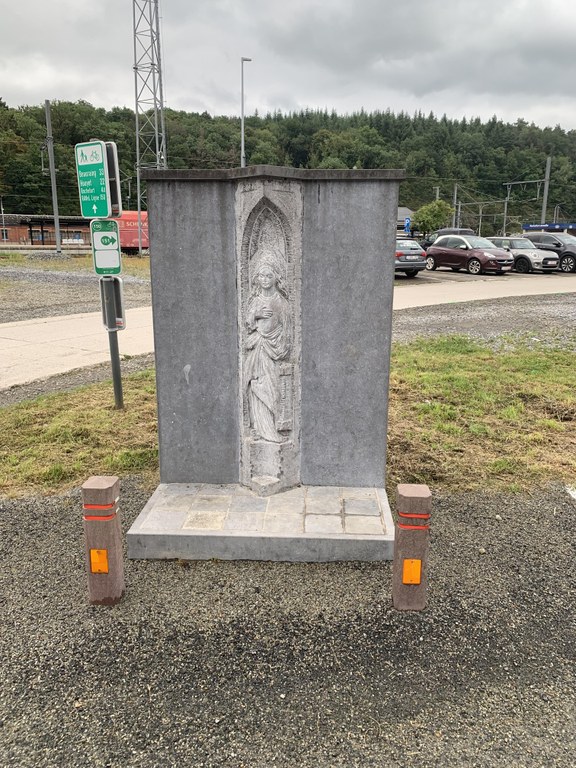 Statue de sainte Barbe